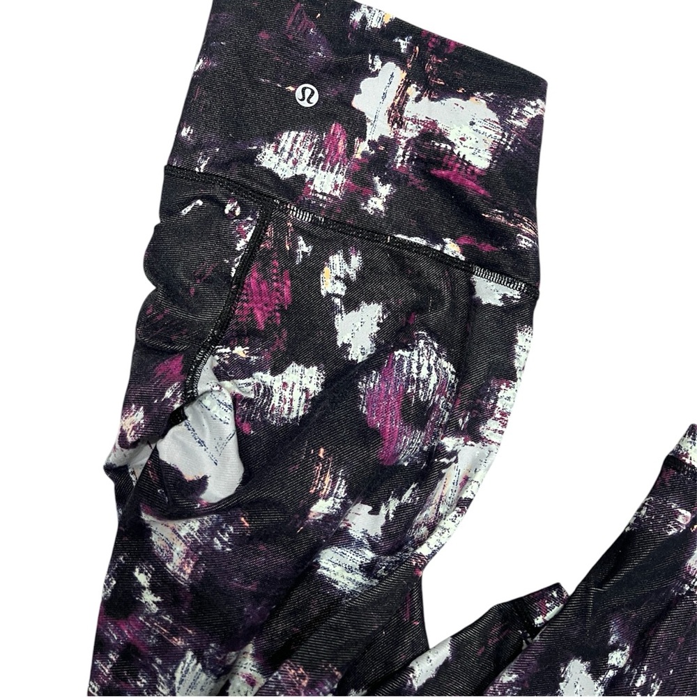 Lululemon Wunder Under Patterned Full Length Legg… - image 2